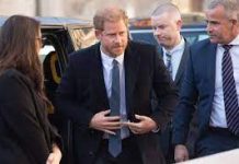 Prince Harry in UK court in case against daily