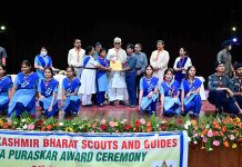 Lt Governor attends Rajya Puraskar Ceremony of J&K Bharat Scouts & Guides