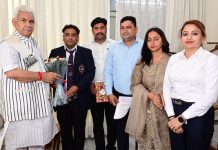 Various delegations call on Lt Governor