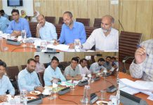 Commissioner Secretary reviews functioning of Floriculture, Gardens & Parks Department