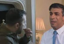 Rishi Sunak shares homemade sweets with Ukrainian president