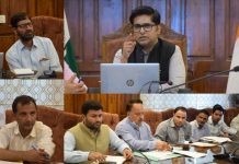 DC Bandipora reviews progress of District Jal Jeevan Mission