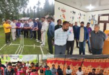 DC Doda inaugurates Cricket Tournament; Interacts with public in Village Sarna