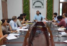 DC reviews patient care scenario in Health Institutions of Udhampur District