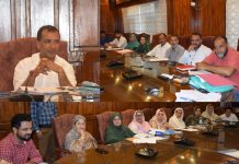 DPO reviews implementation of ICDS, Poshan Abhiyan in Bandipora, Kupwara