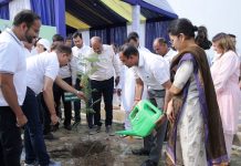 Div Com Jammu kick starts Plantation Drive along newly constructed Ring Road