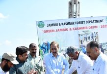 IIM Jammu organises Plantation Drive as part of, “Green IIM Jammu” Initiative