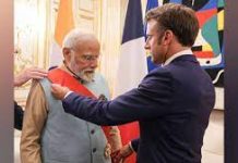 Modi first Indian PM to receive France’s Grand Cross of the Legion honour