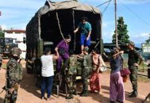 Meiteis who crossed over to Myanmar to escape violence in Manipur return back