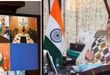 Div Com reviews availability of basic facilities inside fenced areas along LOC