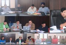 Progress on Jal Jeevan mission projects reviewed in Samba