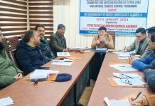 DC Baramulla chairs DLCC meet on National Tobacco Control Programme