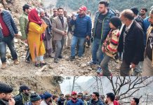 Deputy Commissioner inspects pace of road construction works in Block Bufliaz