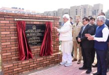 Lt Governor lays foundation stone for Innovation Tower at University of Jammu