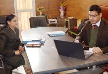 Vikas Kundal reviews Power Scenario, Revenue Realization, status of Smart Metering in Jammu Division