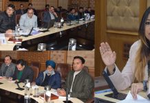 Commissioner Secretary Tourism reviews projects under Swadesh Darshan 1.0, PMDP, UT Capex Budget