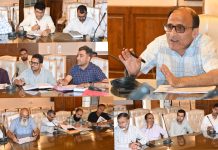 Arrangements reviewed for ‘Sampoorna Abhiyan’ to be launched on 4th July in Aspirational Block Manzgam