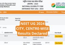 NTA announces centre and city-wise results of NEET-UG after Supreme Court order