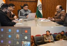 ADC Doda chairs District Level Aadhaar Monitoring Committee Meeting