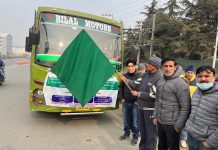 Dir Agriculture Kashmir flags-off group of progressive farmers for 5 days Interstate training program
