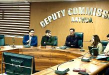 Director Skill Development reviews implementation of Mission YUVA in Kathua District