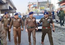 IGP Traffic assesses Traffic Scenario; Ongoing Construction Works in District Samba, Kathua