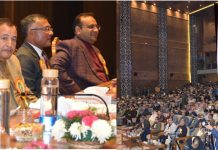 Omar Abdullah attends live streaming of PM’s address on PM-KISAN scheme at SKUAST-K