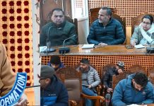 DC Shopian reviews status of developmental works of departments