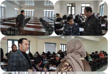 DSEK inspects examination centers in Baramulla, Budgam, Srinagar