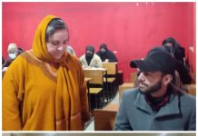 Education Minister visits examination centers in Pulwama, Anantnag