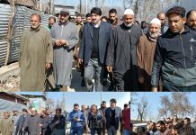 MLA Hilal Akbar Lone conducts extensive tour of Sumbal Subdivision