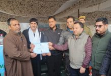 MLA Irfan Hafeez Lone presides over water management prog at Wagoora