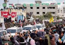 Hamas releases 6 hostages as first phase of truce deal nears end; Israel set to free 620 prisoners