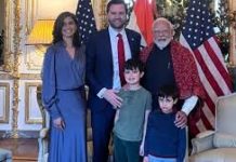 US Vice President JD Vance arrives in India, set to visit Akshardham Temple with family