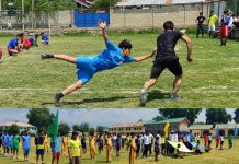 Baramulla abuzz with sporting spirit: 1600 Students enthrall zones in massive Inter-School Sports Fest