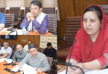 Sakeena Itoo reviews progress on finalisation of projects under PMJVK