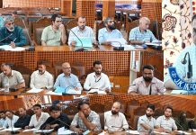 ADDC Shopian chairs meeting on HADP, other schemes of agriculture & allied sectors