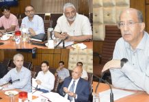 Advisor to CM reviews Wular conservation and development of local tourism