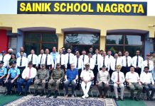 CM Omar Abdullah inaugurates girls’ hostel ‘Triveni’ at Sainik School Nagrota on 56th Raising Day