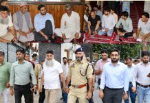DC Srinagar visits Shrine of Hazrat Sheikh Hamza Makhdoom (R.A) to review arrangements for upcoming Urs
