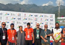 Hussain, Sajad make J&K Sports Council, SAI proud