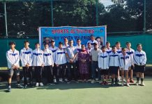 J&K Sports Council provides sports kits to players of Soft Tennis Khelo India Centre