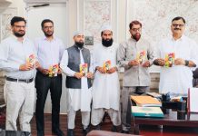 Javed Rana releases two Urdu publications