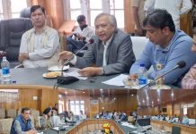 MLA Tarigami reviews achievements & plans of Horticulture deptt Kulgam