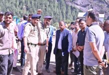 Principal Secretary R&B reviews ongoing rescue, relief operations in Chashoti