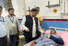 Satish Sharma visits GMC Jammu