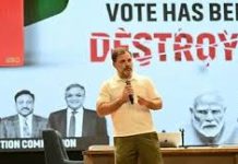 Rahul pushes vote theft campaign