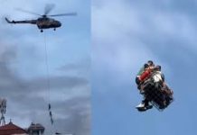 Nepal ministers, family flee clinging to rope on helicopter as protests escalate