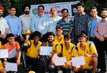 7th Faizal Abbas Memorial Volleyball Tournament concludes at Government Polytechnic Jammu