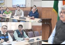 Chief Secretary Reviews Functioning of JKRLM